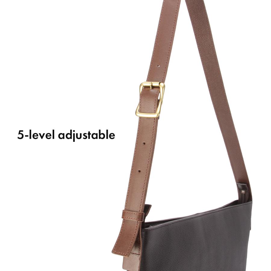 最大46% 2/19限定 ダコタ ブラックレーベル ショルダーバッグ メンズ ブランド レザー 本革 日本製 薄型 大きめ 斜めがけ ノーム Dakota BLACK LABEL 1624800 | Dakota BLACK LABEL | 16