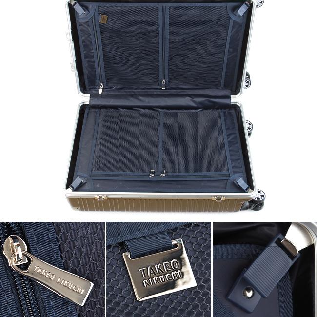 最大44% 3/1まで タケオキクチ スーツケース Mサイズ 65L 軽量 フレームタイプ ダイヤルロック TAKEO KIKUCHI DAJ003 | TAKEO KIKUCHI | 10