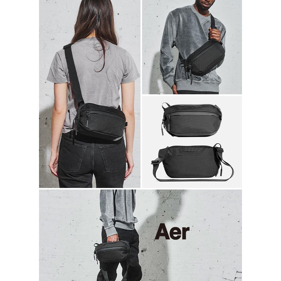 【hoso】aer day sling3ショルダーバッグ Day Sling 3 Black | Aer ｜ エアー公式通販サイト