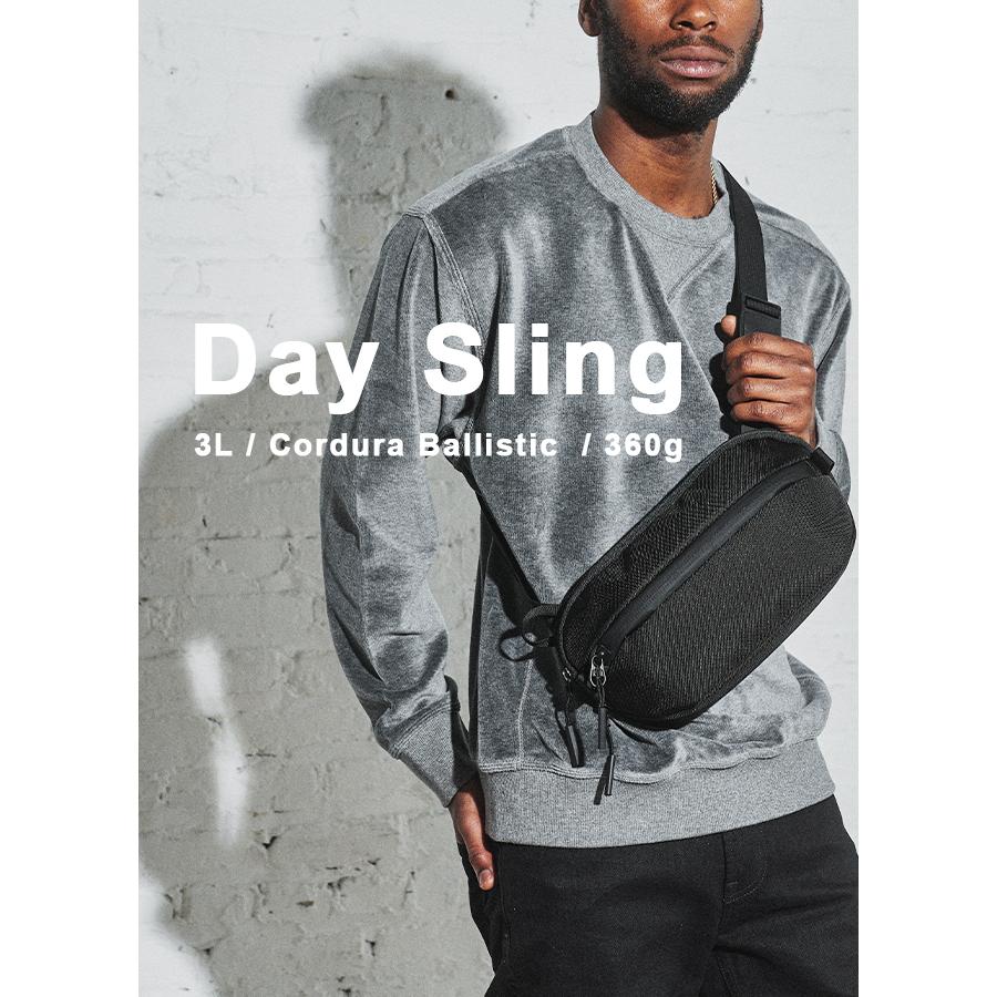 エアー ショルダーバッグ Aer Day Sling 3 メンズ 軽量 小さめ 斜めがけ 3L スリングバッグ ウエストバッグ トラベルコレクション 21026 | Aer | 02