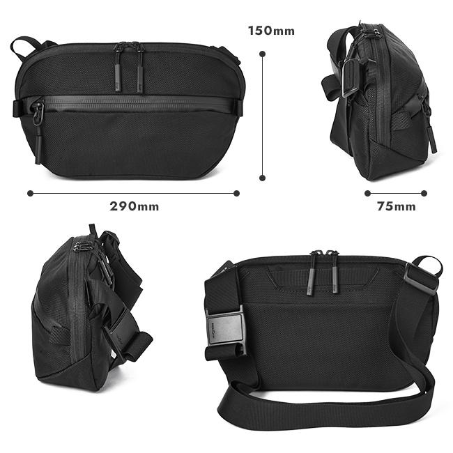 エアー ショルダーバッグ Aer Day Sling 3 メンズ 軽量 小さめ 斜めがけ 3L スリングバッグ ウエストバッグ トラベルコレクション 21026 | Aer | 04
