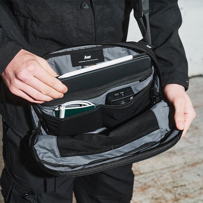 最大40% 5/1限定 Aer Day Sling 3 Max ショルダーバッグ スリングバッグ メンズ ブランド 小さめ エアー トラベルコレクション Travel Collection AER-21038 | Aer | 08