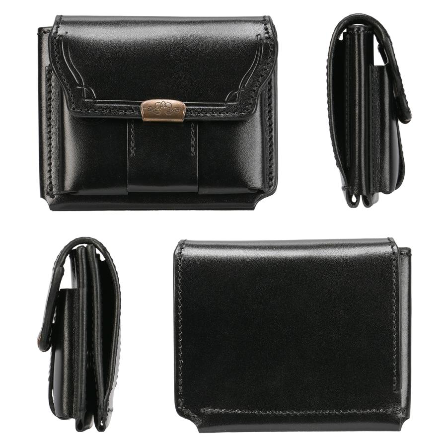 最大49% 4/1限定 クランプ デュアル 財布 二つ折り財布 ミニ財布 小さい財布 ミニウォレット コンパクト メンズ レディース レザー 本革 Cramp DCr-1050 | cramp | 04