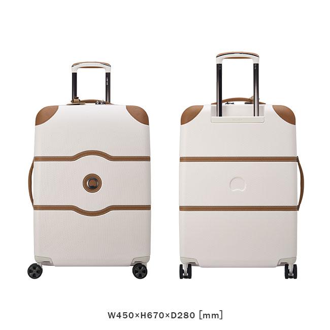 DELSEY（デルセー） スーツケース Mサイズ 69L 軽量 中型 出張