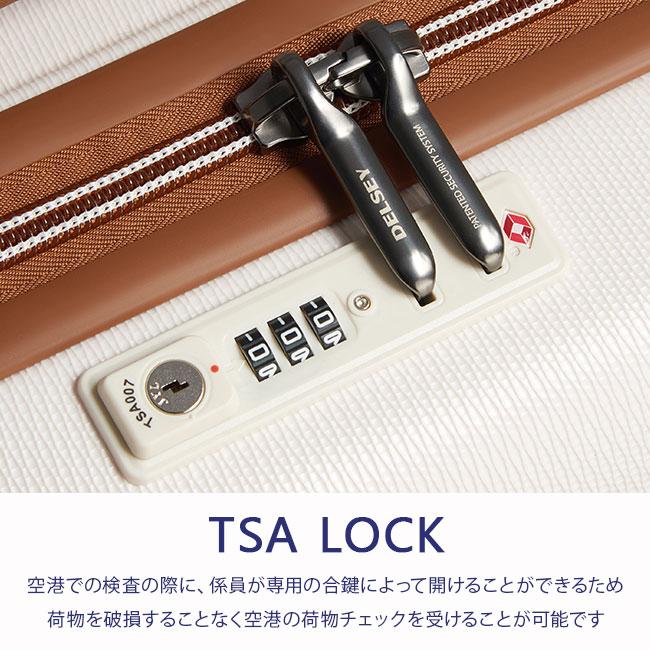 DELSEY（デルセー） スーツケース LLサイズ XL 110L 軽量 大型 大容量