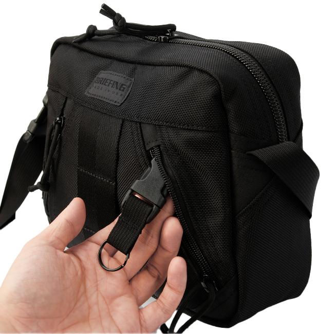 BRIEFING 小型バッグ レッド グレー　新品未使用 BRIEFING(ブリーフィング) バッグ21-09 21-09 レッド｜【公式