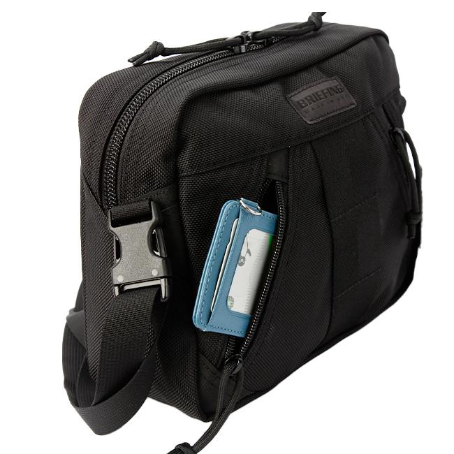 【美品】BRIEFING ショルダーバッグ Made in USA BRIEFING ブリーフィング ショルダーバッグ ポーチ ZIP LINER