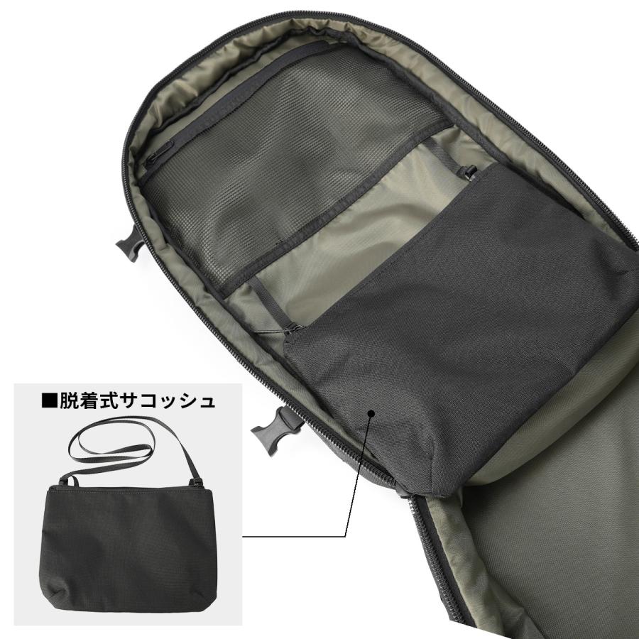 最大43% 9/14まで ディバイン ノマドライン ビジネスリュック B4 28L/40L 拡張 撥水 セットアップ フルオープン 通勤 出張 DIVINE NOMAD LINE DIV60 | DIVINE | 08