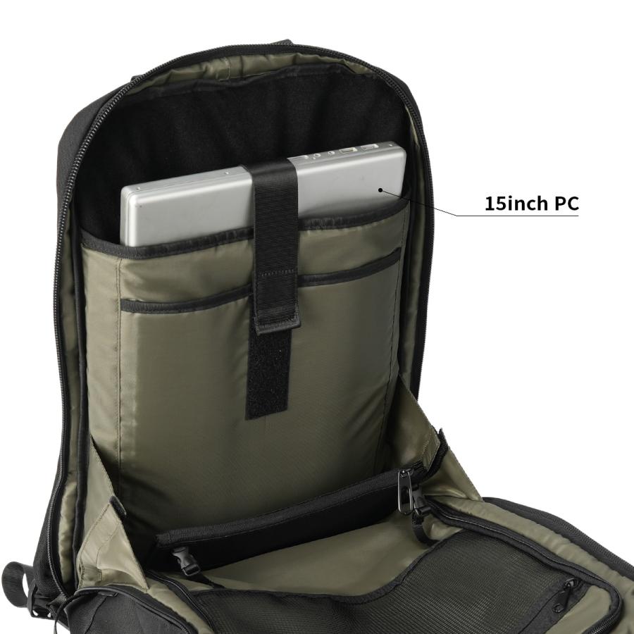 最大51% 12/28限定 ディバイン ノマドライン ビジネスリュック B4 37L 撥水 セットアップ フルオープン 通勤 出張 DIVINE NOMAD LINE DIV61 | DIVINE | 07