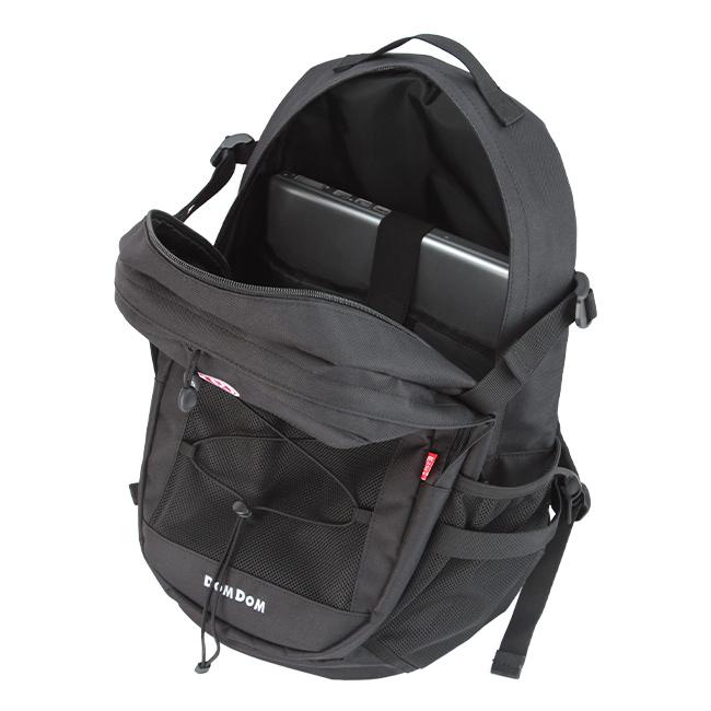 く*ー様 ドムドムバーガー　リュック　タグ付き新品　30L　バック　カバン　ハン リュック 30L 大容量 DOMDOM ドムドムハンバーガー レトロ A4 PC