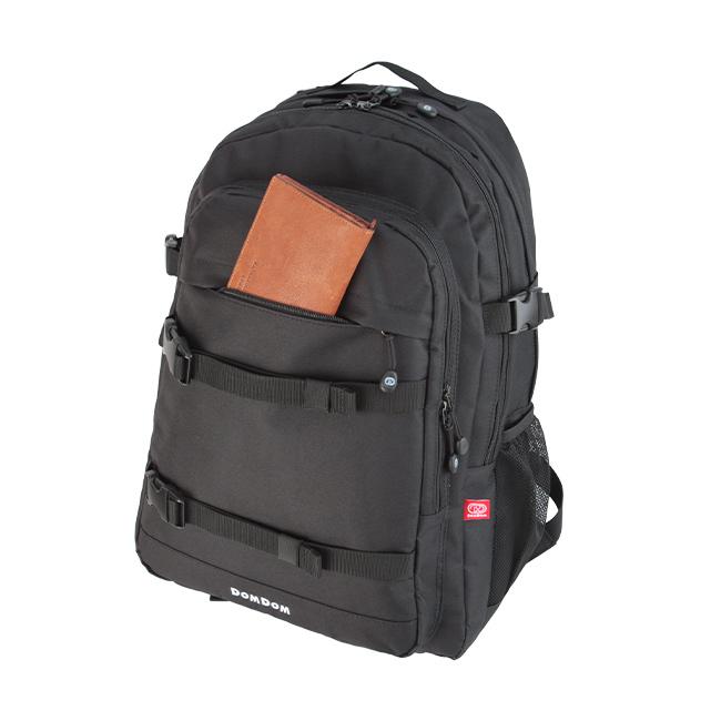 最大49% 5/1限定 ドムドムバーガー リュック 30L 通学 大容量 軽量 撥水 黒 女子 男子 中学生 高校生 スクールバッグ B4 ドムドムハンバーガー DOMDOM DM002 | ブランド登録なし | 14