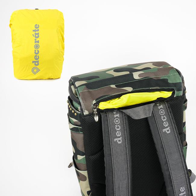 最大53% 3/1まで デコレート フラージュ リュック 25L Lサイズ 拡張機能 A4 PC収納 レインカバー付き ランドセル型 小学生 通学 通塾 decorate DMS-080-L | decorate | 13