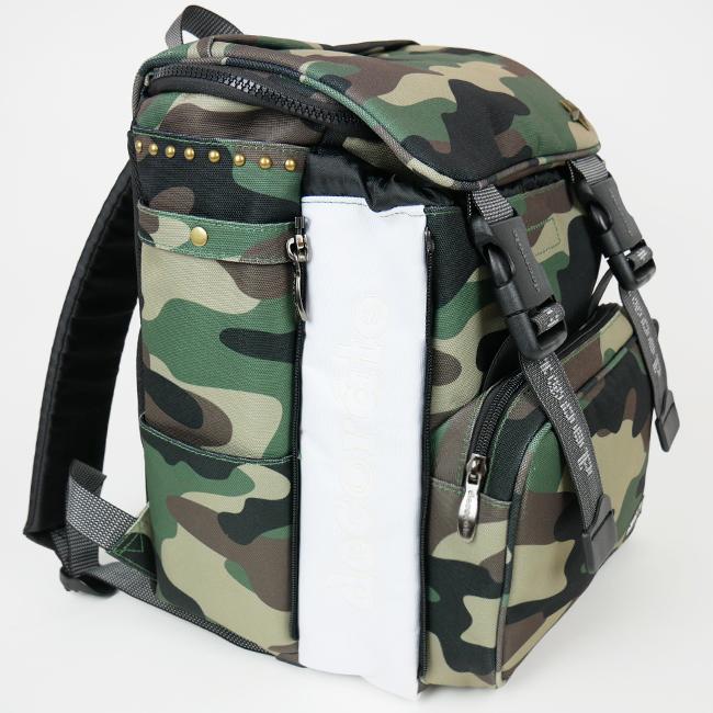 最大53% 3/1まで デコレート フラージュ リュック 20L Mサイズ 拡張機能 A4 PC収納 レインカバー付き ランドセル型 小学生 通学 通塾 decorate DMS-080-M | decorate | 07