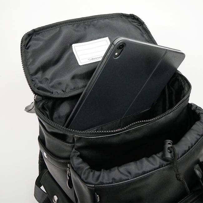 最大51% 2/3限定 デコレート スワッグ リュック 20L Mサイズ 拡張機能 A4 PC収納 レインカバー付き ランドセル型 小学生 通学 通塾 decorate DMS-085-M | decorate | 13