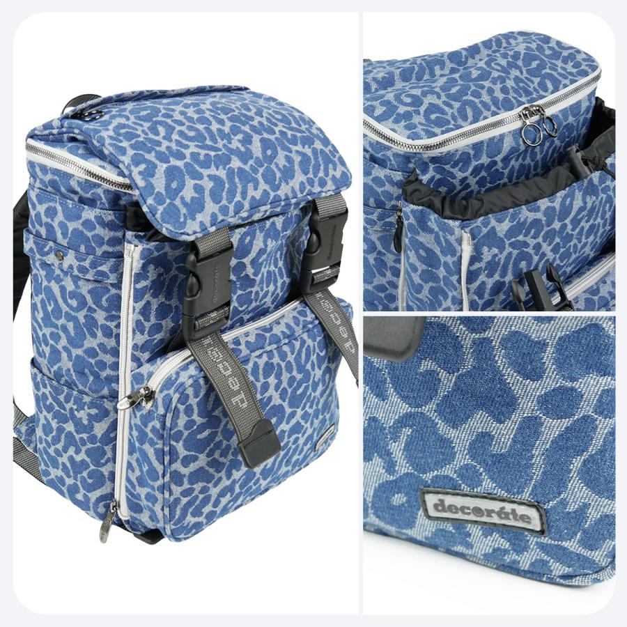 最大44% 3/1まで デコレート レオパス リュック 20L Mサイズ 拡張機能 A4 PC収納 レインカバー付き ランドセル型 小学生 通学 通塾 decorate leovese DMS-098-M | decorate | 12