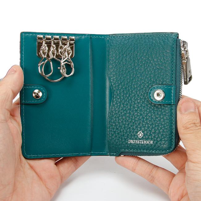 最大51% 3/8限定 ドレステリア キーケース メンズ レディース ブランド レザー 本革 小銭入れ コインケース L字ファスナー DRESSTERIOR キャバリア 861611 | DRESSTERIOR | 07