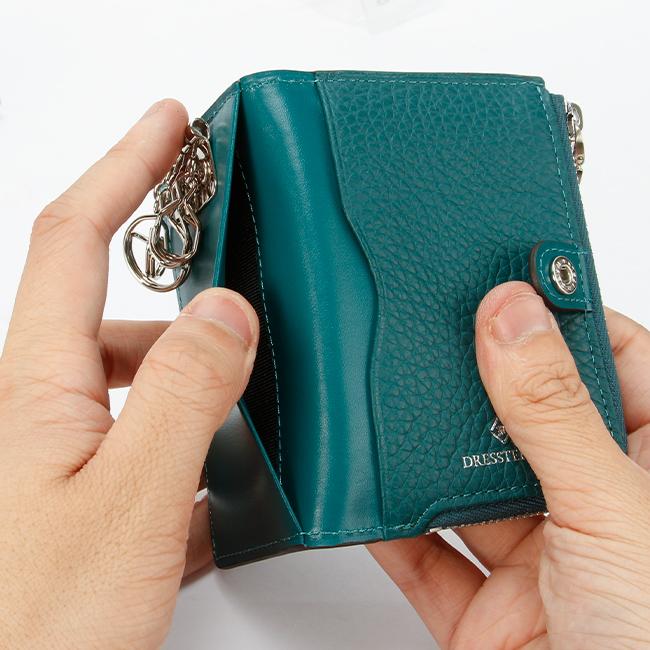 最大51% 3/8限定 ドレステリア キーケース メンズ レディース ブランド レザー 本革 小銭入れ コインケース L字ファスナー DRESSTERIOR キャバリア 861611 | DRESSTERIOR | 09