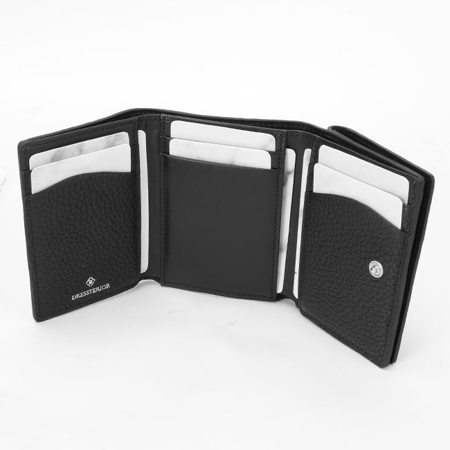 最大51% 2/11限定 ドレステリア 三つ折り財布 メンズ レディース ブランド レザー 本革 軽量 ミニ財布 コンパクト DRESSTERIOR キャバリア 861613 在庫限り | DRESSTERIOR | 10