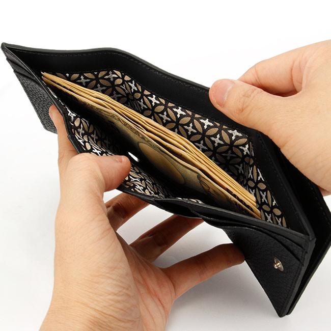 最大51% 2/11限定 ドレステリア 三つ折り財布 メンズ レディース ブランド レザー 本革 軽量 ミニ財布 コンパクト DRESSTERIOR キャバリア 861613 在庫限り | DRESSTERIOR | 12