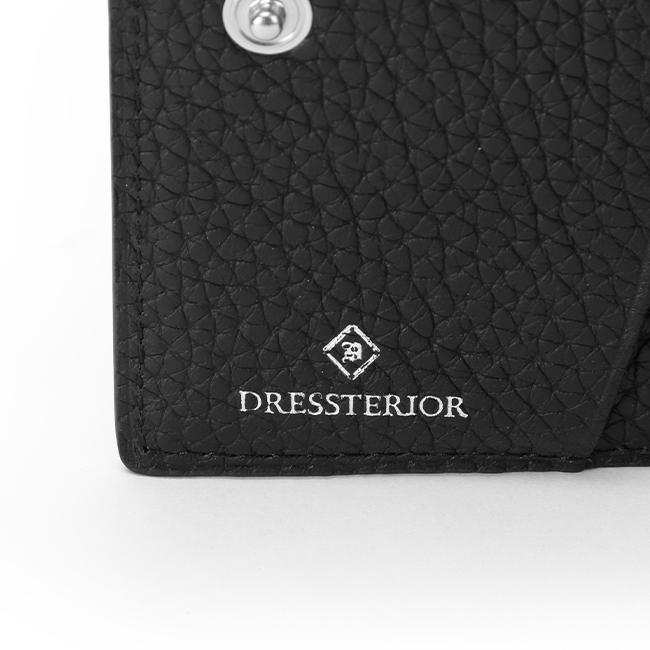 最大50% 9/6限定 ドレステリア 二つ折り財布 メンズ レディース ブランド レザー 本革 軽量 ミニ財布 コンパクト DRESSTERIOR キャバリア 861614 在庫限り | DRESSTERIOR | 10