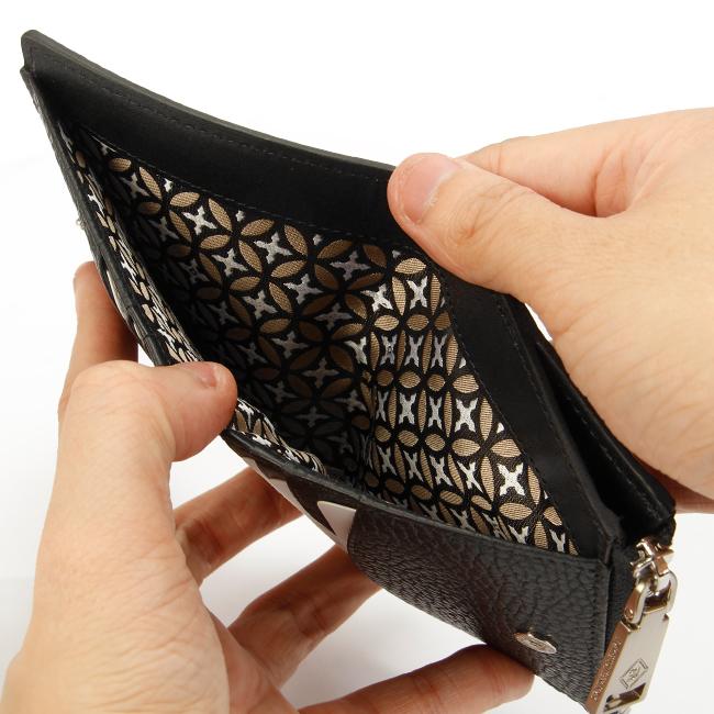 最大51% 3/8限定 ドレステリア 二つ折り財布 メンズ レディース ブランド レザー 本革 軽量 ミニ財布 コンパクト DRESSTERIOR キャバリア 861614 在庫限り | DRESSTERIOR | 11