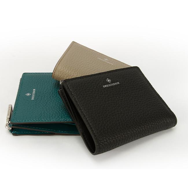 最大51% 3/8限定 ドレステリア 二つ折り財布 メンズ レディース ブランド レザー 本革 軽量 ミニ財布 コンパクト DRESSTERIOR キャバリア 861614 在庫限り | DRESSTERIOR | 16