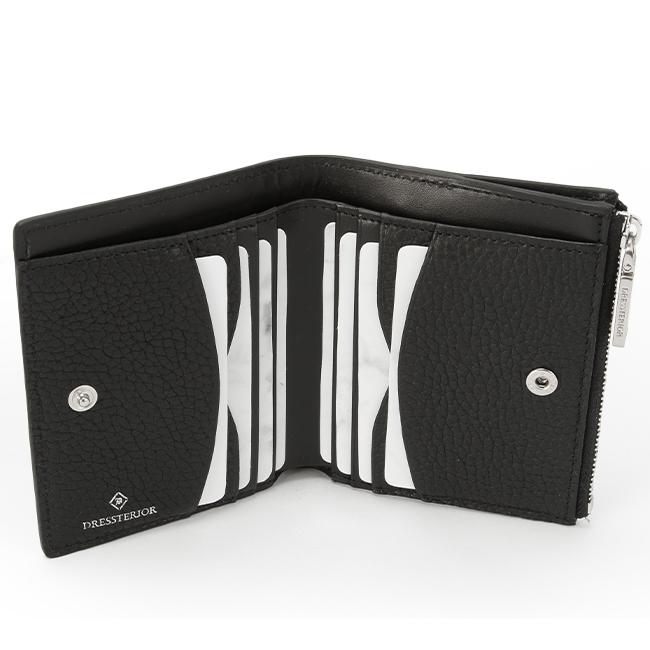 最大51% 3/8限定 ドレステリア 二つ折り財布 メンズ レディース ブランド レザー 本革 軽量 ミニ財布 コンパクト DRESSTERIOR キャバリア 861614 在庫限り | DRESSTERIOR | 09