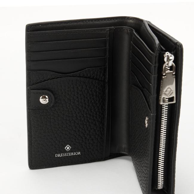 最大51% 2/11限定 ドレステリア 二つ折り財布 ミドル財布 メンズ レディース ブランド レザー 本革 大容量 軽量 DRESSTERIOR キャバリア 861615 在庫限り | DRESSTERIOR | 07