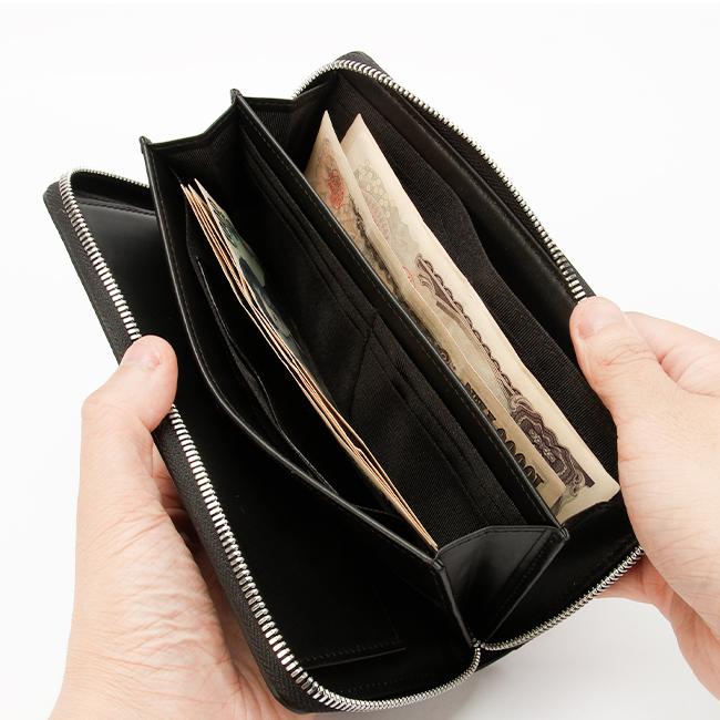 最大51% 2/11限定 ドレステリア 長財布 メンズ レディース ブランド レザー 本革 大容量 軽量 ラウンドファスナー DRESSTERIOR キャバリア 861616 在庫限り | DRESSTERIOR | 13