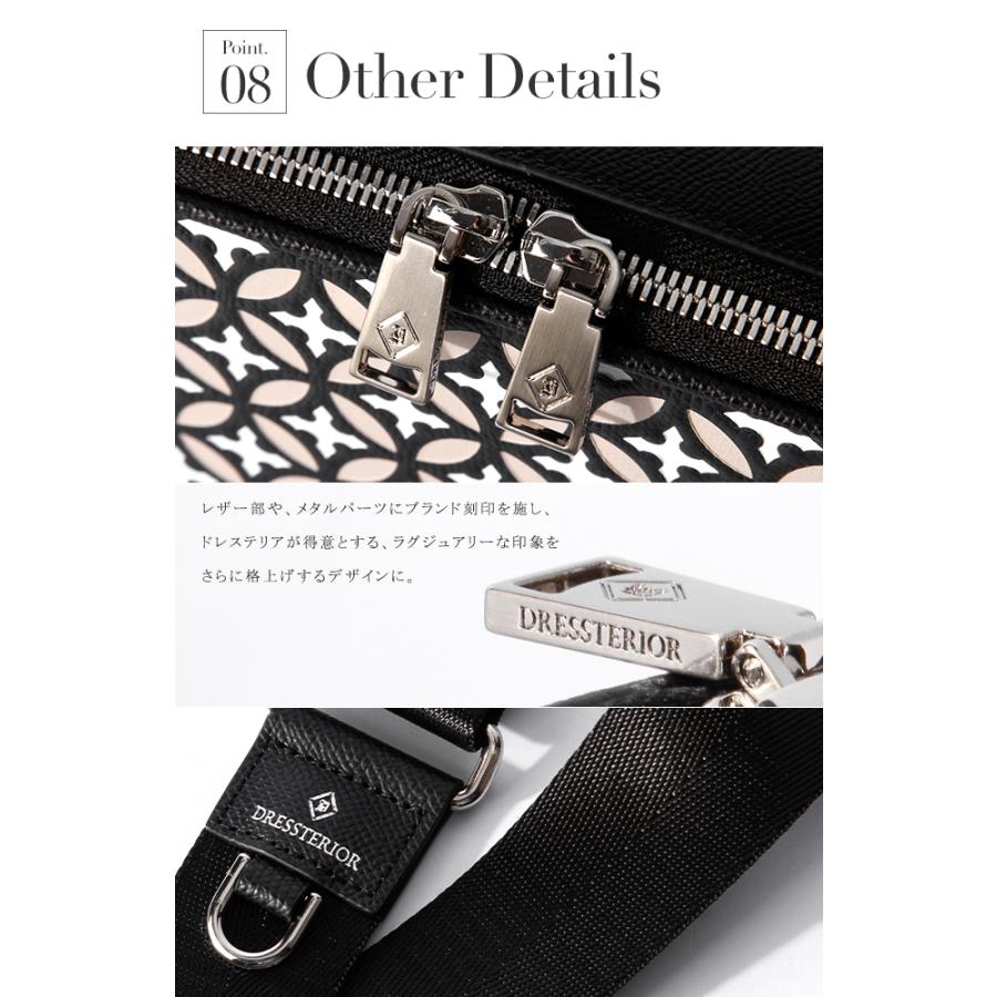 最大51% 2/11限定 ドレステリア ショルダーバッグ ショルダーウォレット メンズ レディース レザー 本革 財布 DRESSTERIOR エアデール 863113 在庫限り | DRESSTERIOR | 14