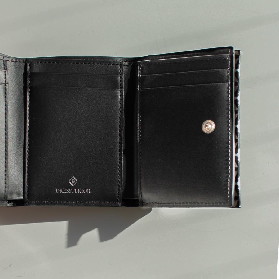 最大51% 2/11限定 ドレステリア チェスキー 三つ折り財布 メンズ レディース ブランド レザー 本革 DRESSTERIOR Chesky 866604 在庫限り | DRESSTERIOR | 11