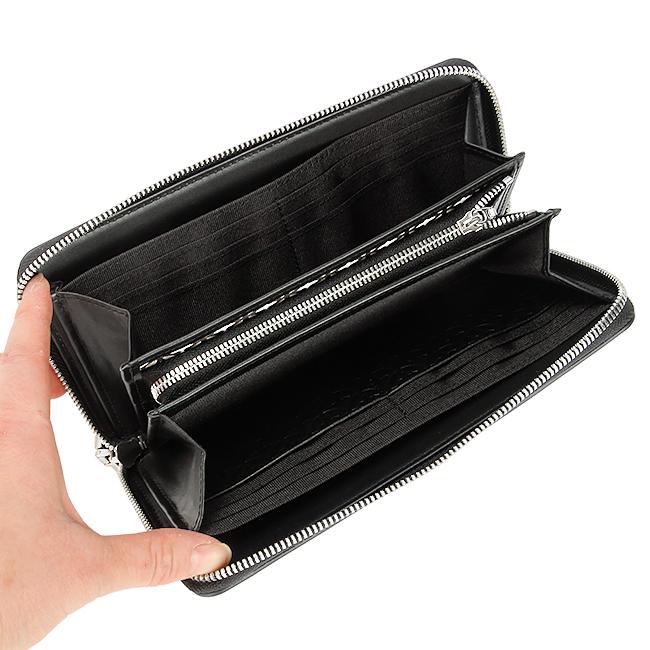最大50% 9/6限定 ドレステリア 長財布 メンズ レディース ブランド レザー 本革 大容量 軽量 ラウンドファスナー DRESSTERIOR ハリア 868616 在庫限り | DRESSTERIOR | 10