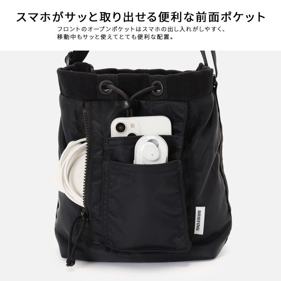 最大50% 1/5限定 ブリーフィング フィム ショルダーバッグ 巾着型 8.1L 撥水 日本製 ブランド ミリタリー BRIEFING FIME BRA253L53 | BRIEFING | 09