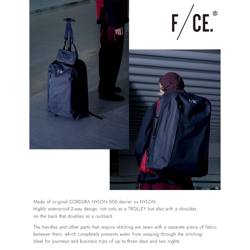 バッグ F/CE. DRYLINENOSEAM 2WAY TROLLEY CASE F/CE. CORDURA DRY 2WAY TROLLEY / エフシーイー コーデュラ