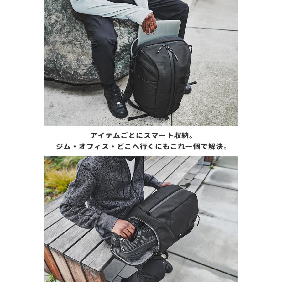 最大44% 8/2まで Aer Duffel Pack 3 リュック メンズ ブランド ジム 大容量 エアー アクティブコレクション Active Collection A4 B4 21.4L PC収納 16インチ | Aer | 03