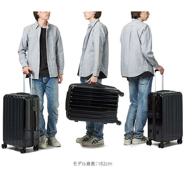 黒いナイロン製中型キャリーバッグ 3114.jpg