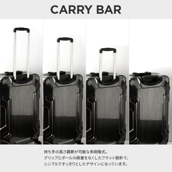 最大51% 1/13限定 スーツケース 64L Mサイズ アルミフレーム イエロー