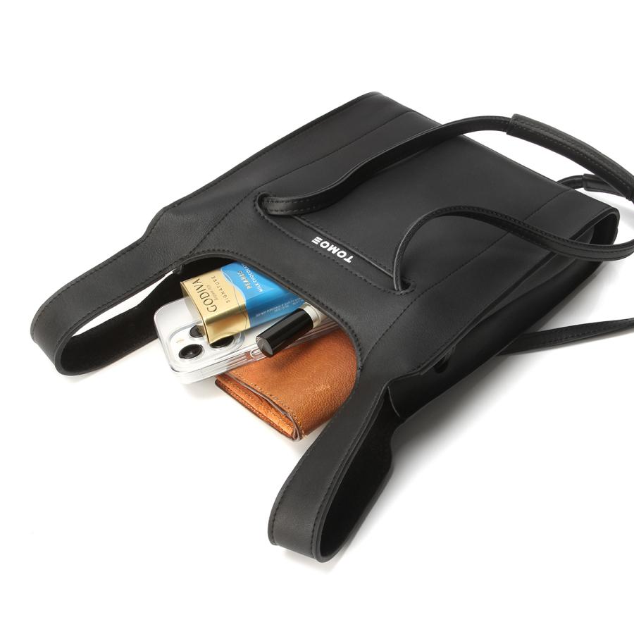 最大51% 2/11限定 トモエ イージー ミニトートバッグ ハンドバッグ ショルダーバッグ メンズ レディース ブランド レザー 本革 日本製 A5 TOMOE EASY EASY_CVBS | TOMOE | 08