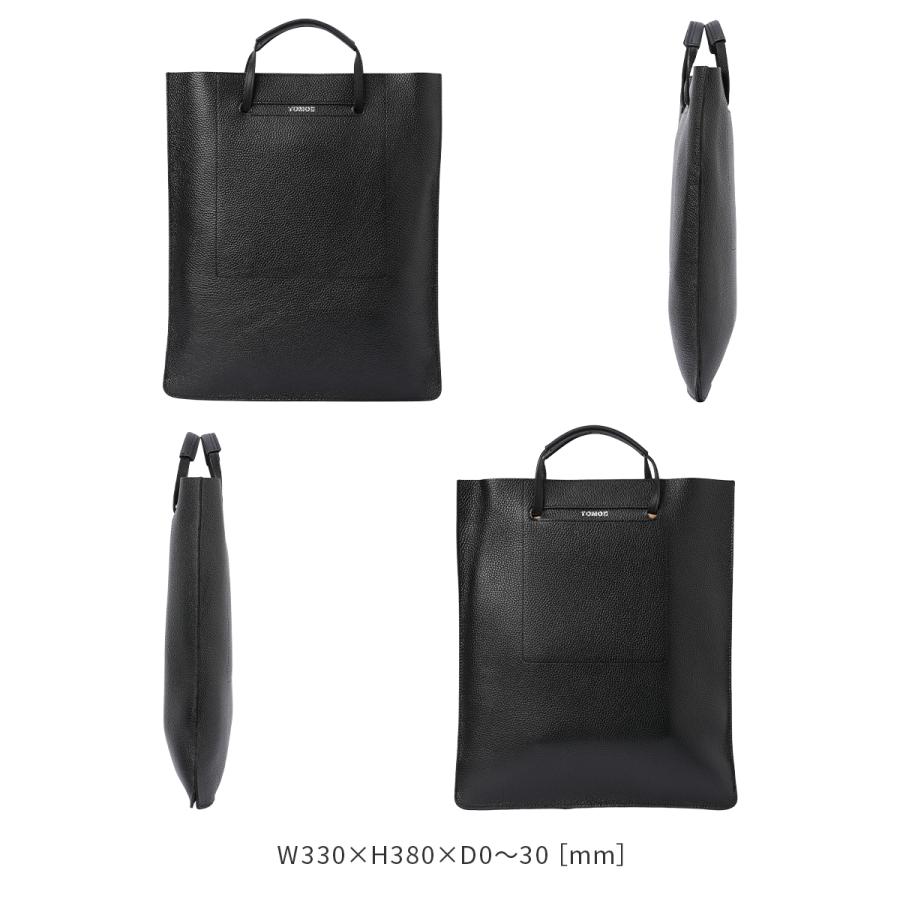 最大50% 12/25限定 トモエ トートバッグ メンズ レディース ブランド レザー 本革 軽量 日本製 肩掛け 薄型 薄マチ スリム A4 イージー TOMOE EASY | TOMOE | 03