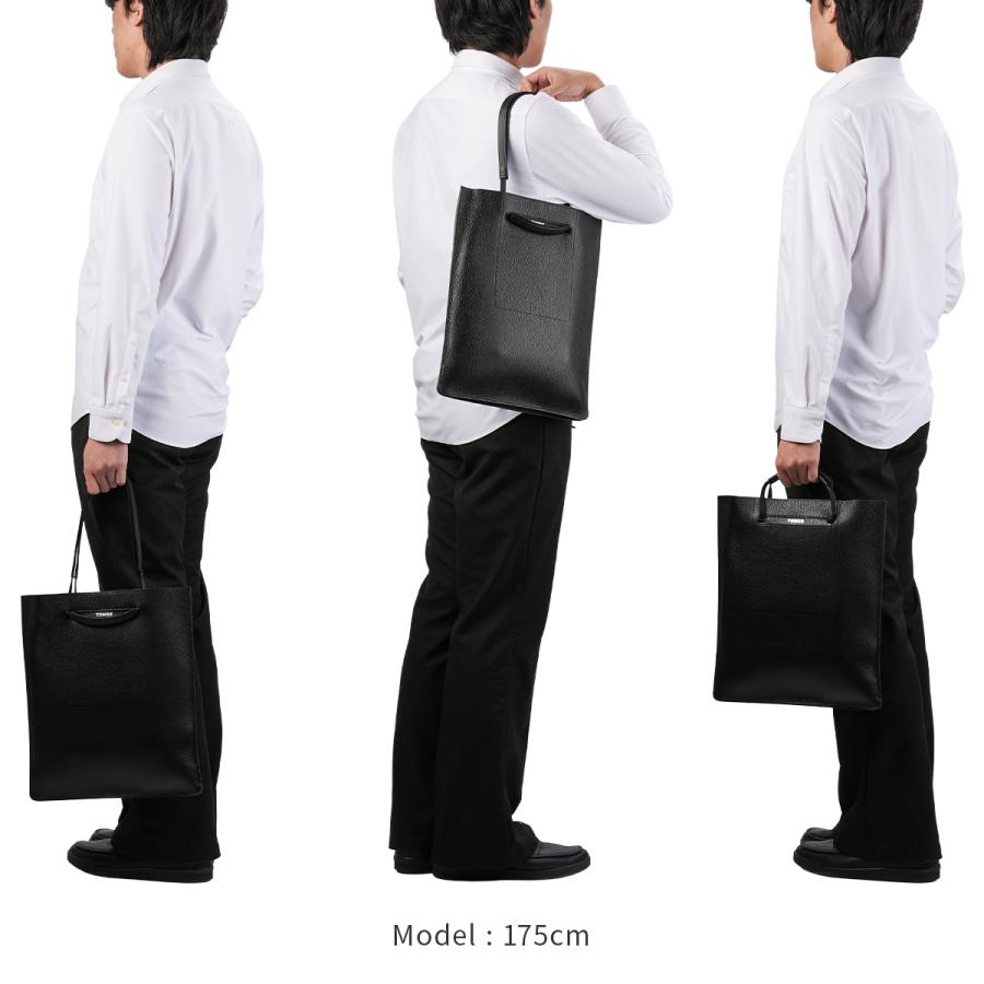 最大50% 1/15限定 トモエ トートバッグ メンズ レディース ブランド レザー 本革 軽量 日本製 肩掛け 薄型 薄マチ スリム A4 イージー TOMOE EASY | TOMOE | 04