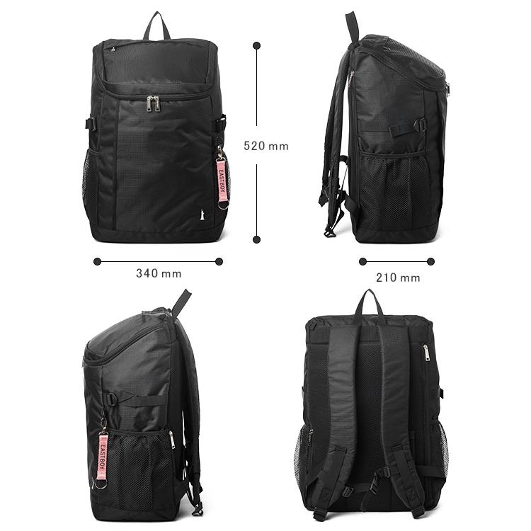 最大44% 3/1まで イーストボーイ リュック 30L 通学 女子 女子高生 高校生 中学生 スクールリュック スクールバッグ エチュード ボックス型 EASTBOY eba49 | EASTBOY | 06