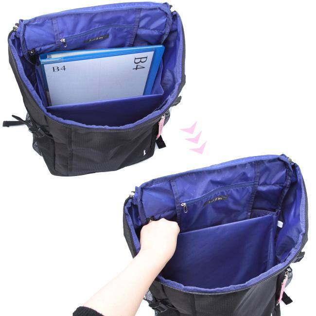 イーストボーイ リュック 30L 通学 女子 女子高生 高校生 中学生 スクールリュック スクールバッグ エチュード ボックス型 EASTBOY eba49 | EASTBOY | 10