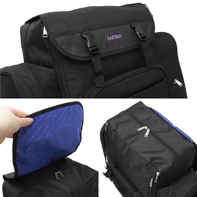 最大44% 4/17から イーストボーイ リュック サブリュック 林間学校 修学旅行 合宿 遠征 42〜50L 女子 小学生 中学生 軽量 大容量 拡張 EASTBOY EBA70 | EASTBOY | 14