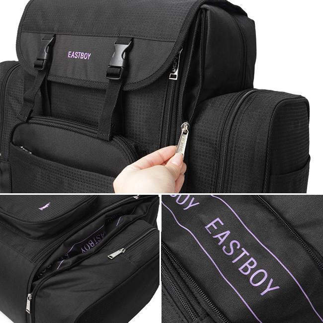 最大41% 12/25限定 イーストボーイ リュック サブリュック 林間学校 修学旅行 合宿 遠征 42〜50L 女子 小学生 中学生 軽量 大容量 拡張 EASTBOY EBA70 | EASTBOY | 17