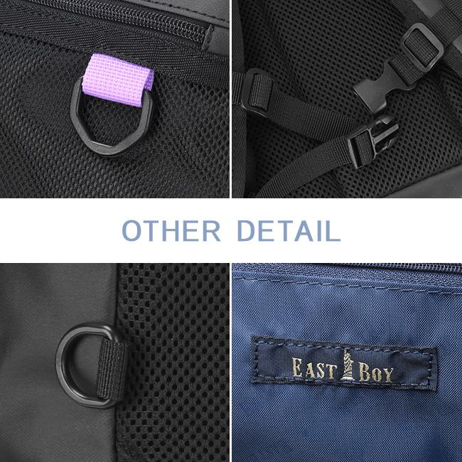 最大44% 4/17から イーストボーイ スクバ スクールバッグ リュック 27L 通学 女子 高校生 中学生 軽量 大容量 撥水 黒 大きめ A4 B4 EASTBOY EBA72 在庫限り | EASTBOY | 19