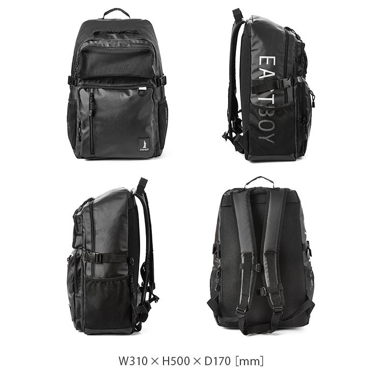 最大53% 4/17から イーストボーイ スクバ スクールバッグ リュック 33L 通学 女子 高校生 中学生 軽量 大容量 撥水 黒 A4 B4 ハヌル EASTBOY EBA73 在庫限り | EASTBOY | 07