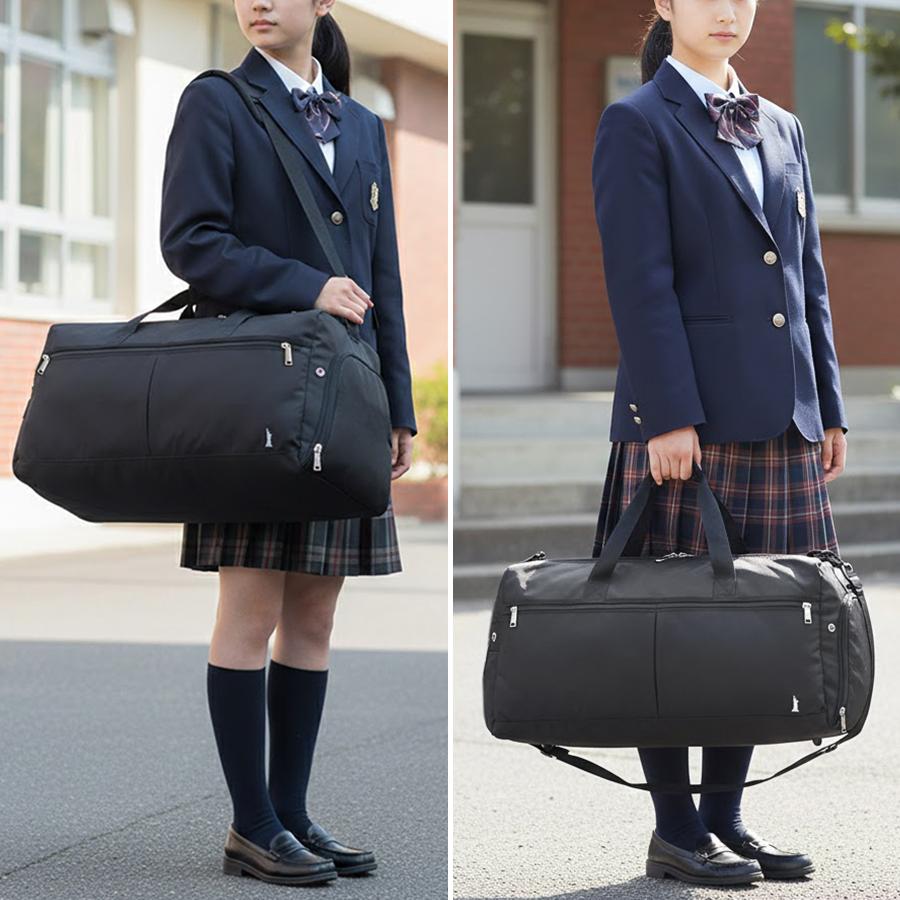 最大50% 1/15限定 イーストボーイ ボストンバッグ 40L 修学旅行 林間学校 小学校 中学生 女子 軽量 撥水 2WAYダッフルバッグ パッカブル EASTBOY EBA80 | EASTBOY | 07