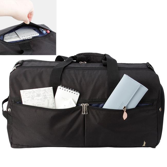 イーストボーイ ボストンバッグ 40L 修学旅行 林間学校 小学校 中学生 女子 軽量 撥水 2WAYダッフルバッグ パッカブル EASTBOY EBA80 | EASTBOY | 09