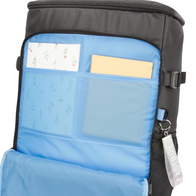 最大44% 3/1まで イーストボーイ リュック 30L 通学 女子 女子高生 高校生 中学生 スクールリュック スクールバッグ クリア ボックス型 女の子 EASTBOY eba88 | EASTBOY | 14