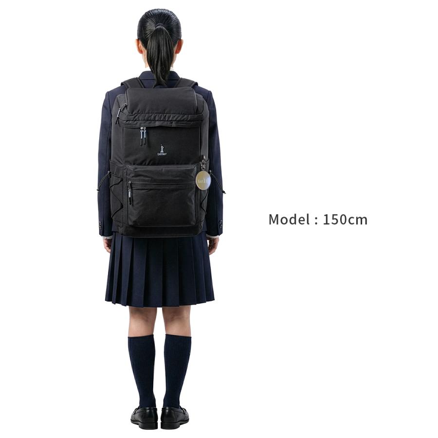 最大50% 1/15限定 イーストボーイ リュック 32L 大容量 軽量 撥水 女子 中学生 高校生 通学 スクエア ボックス型 スクールバッグ B4 キャンドル EASTBOY EBA90 | EASTBOY | 08